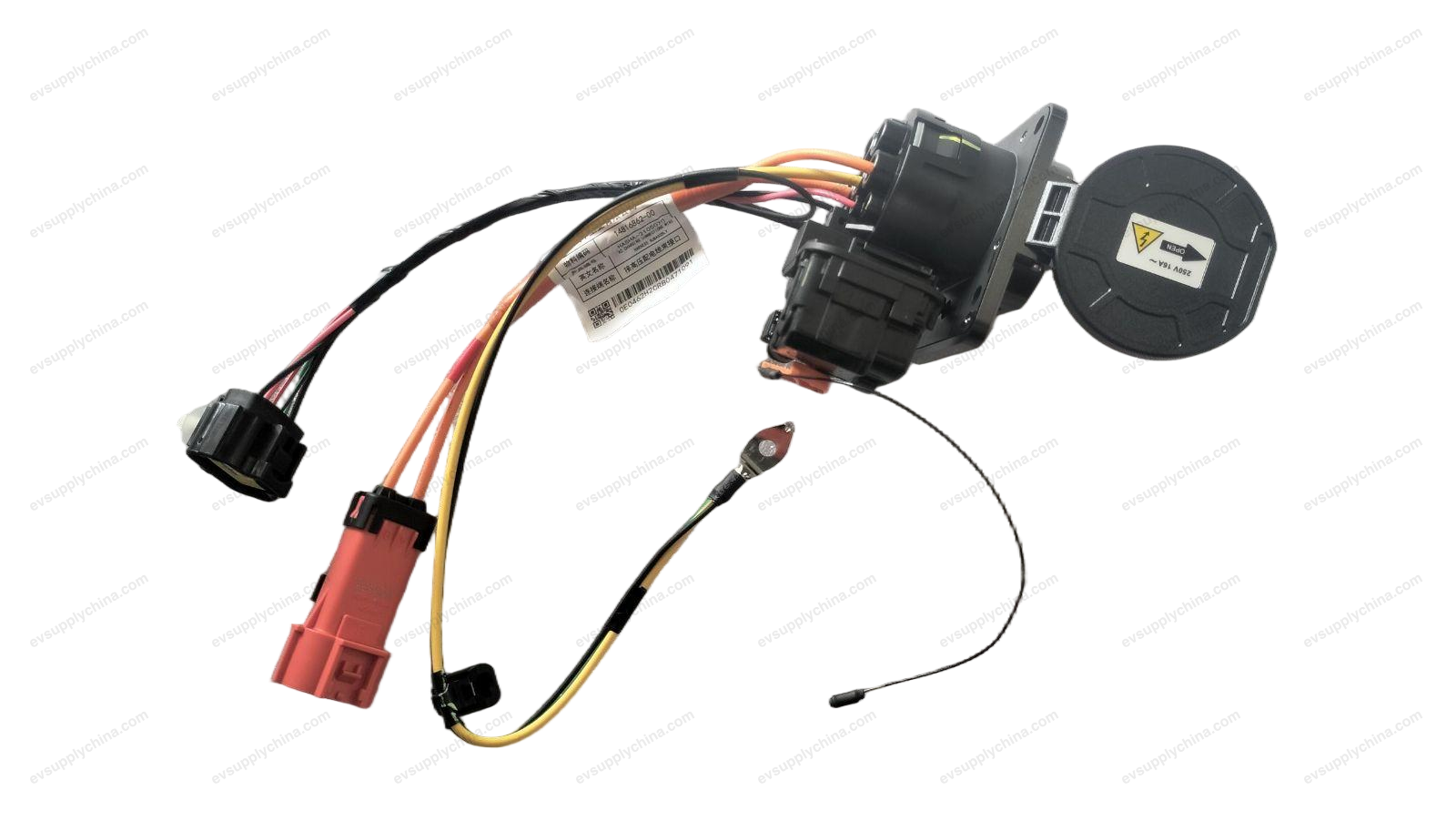 AC charging vehicle socket assembly — BYD Seal 05 DM-i