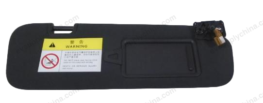 Right sun visor assembly, dark black — BYD Seal 07 DM-i