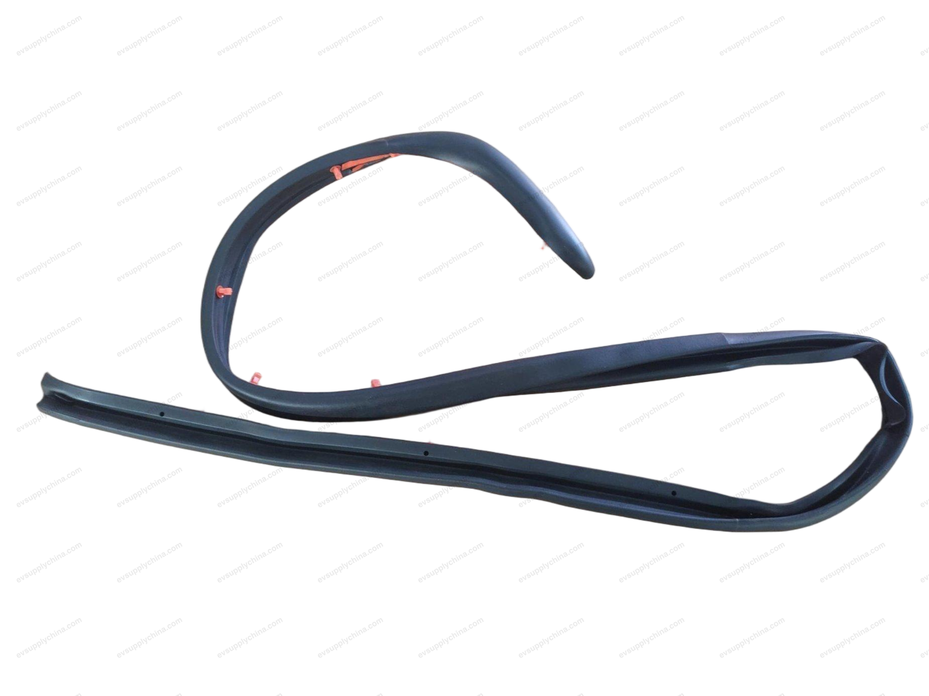 Left rear door C-pillar seam — BYD Seal