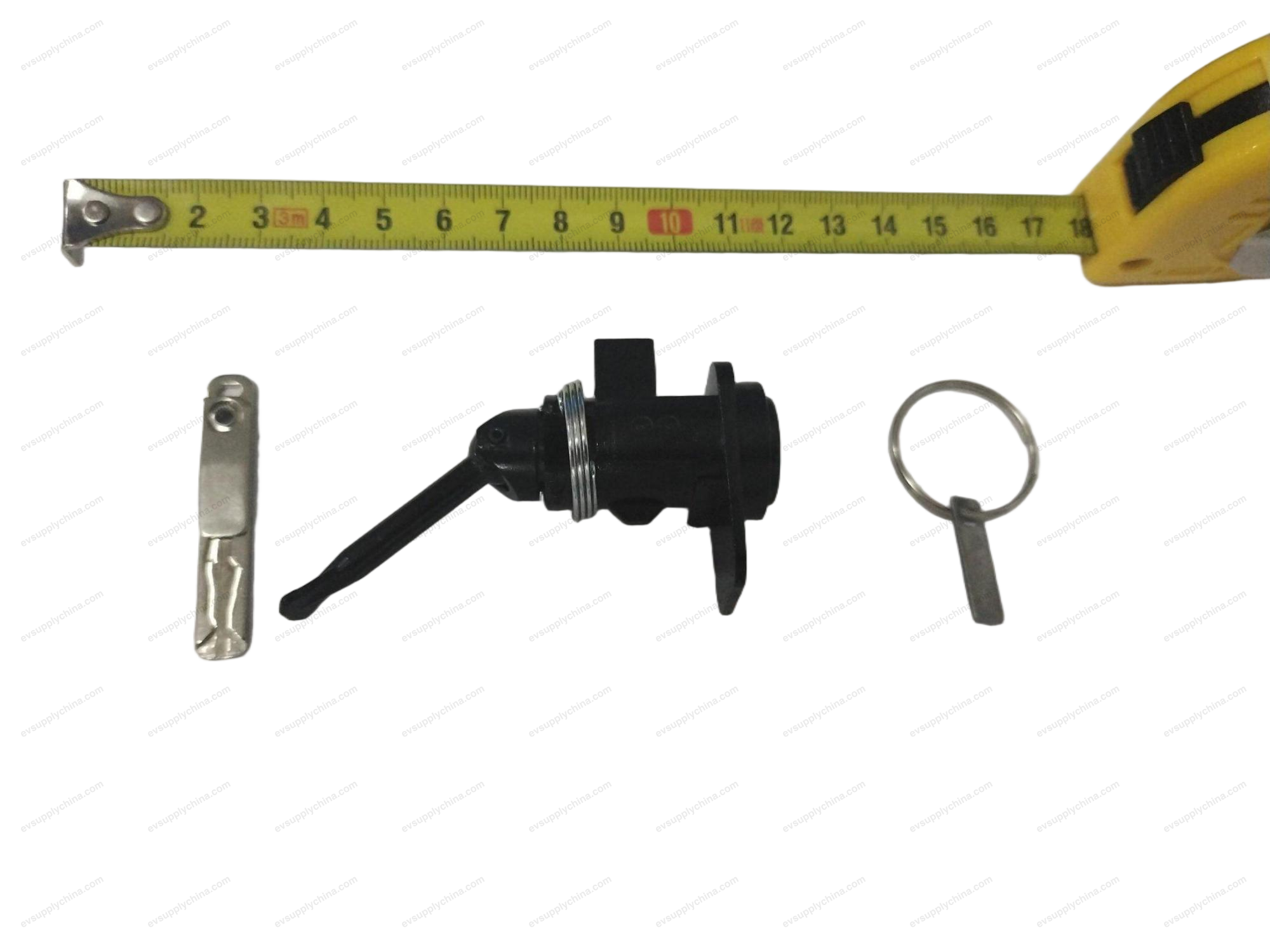 Vehicle lock cylinder key assembly — BYD Seal
