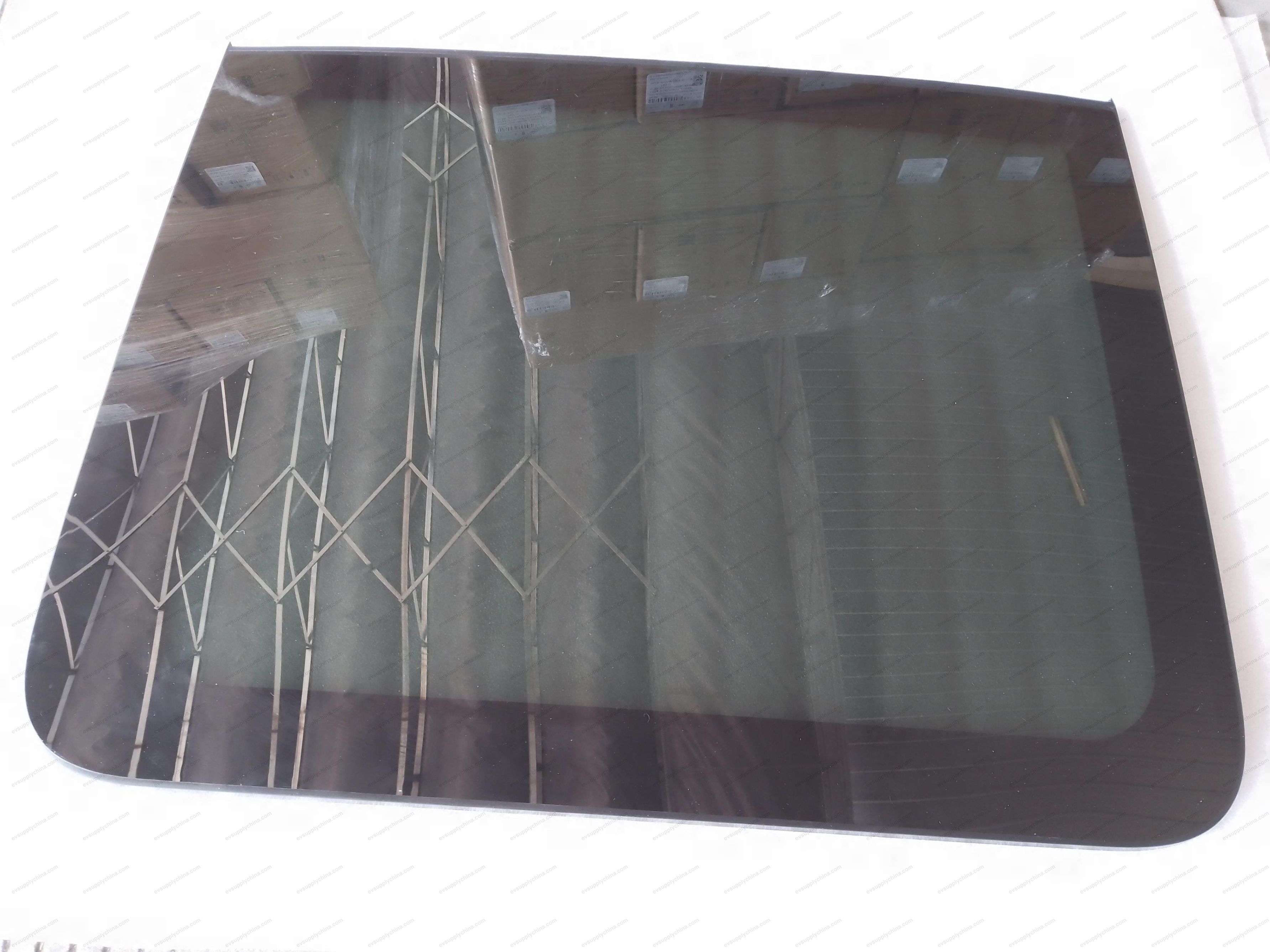 Front glass assembly