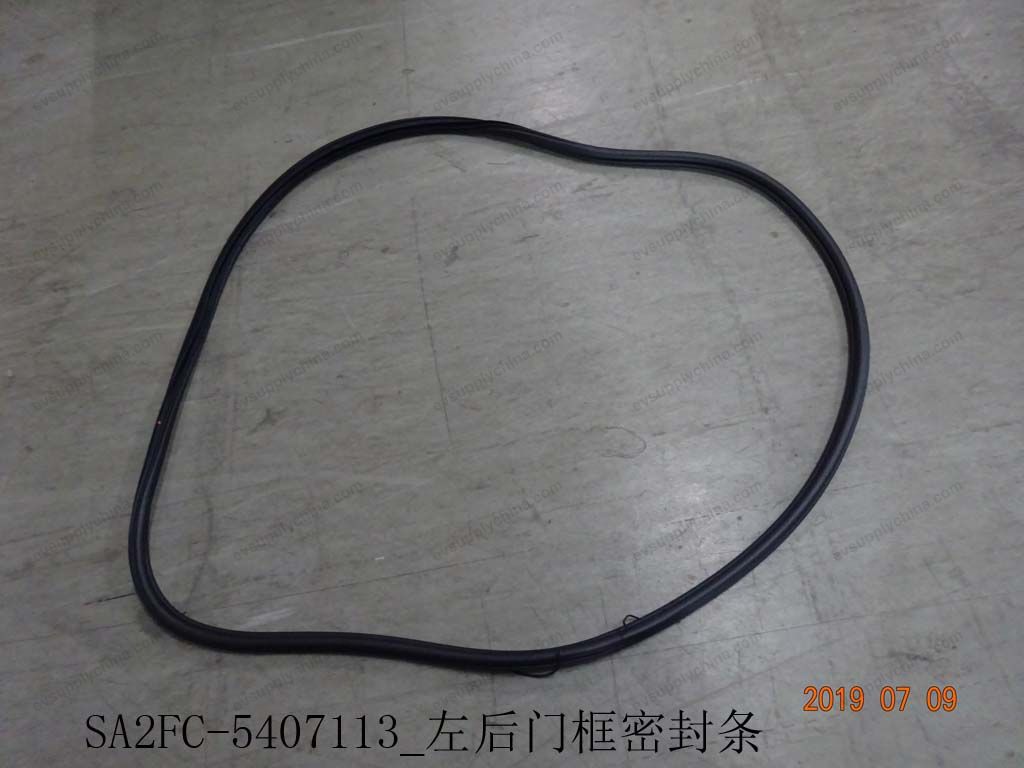 Left rear door frame sealing strip — BYD Sealion 05 DM-i