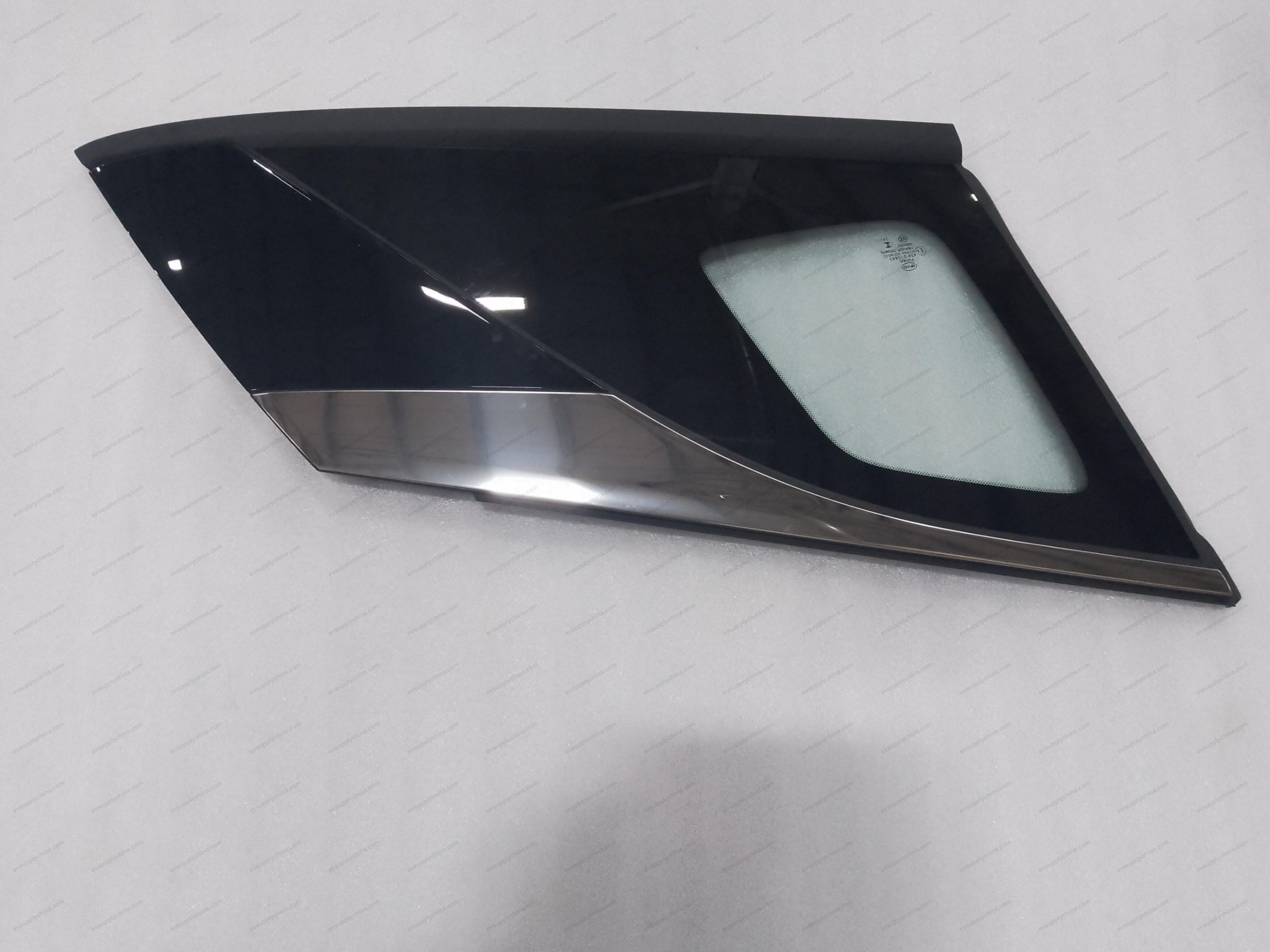 Left rear side glass assembly
