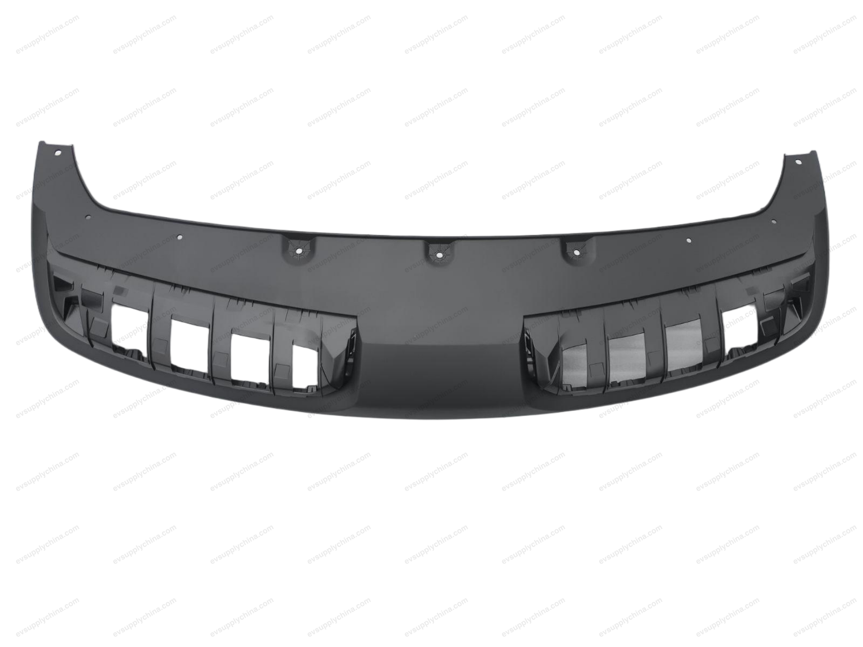 Lower body of the rear bumper