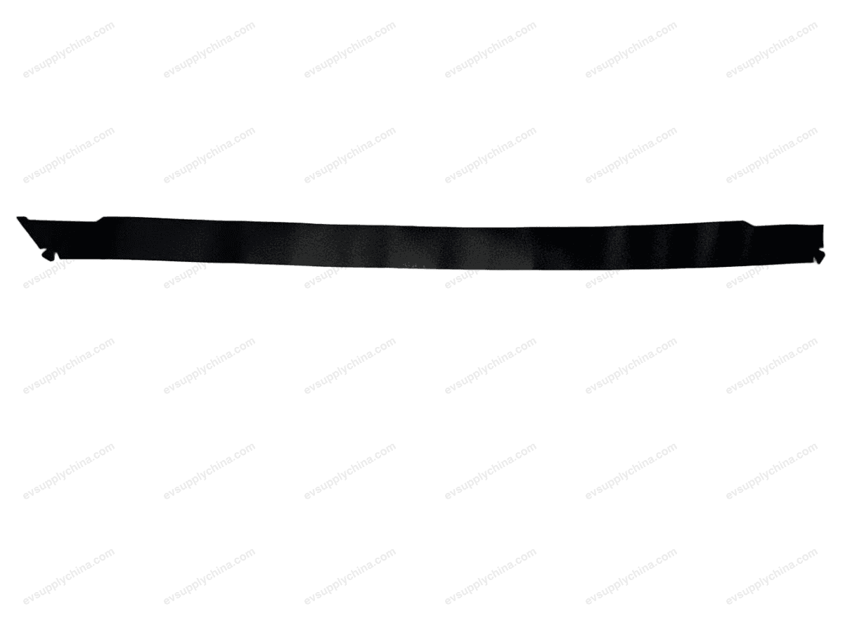 Blackout film on the left rear door and window frame — BYD Dolphin