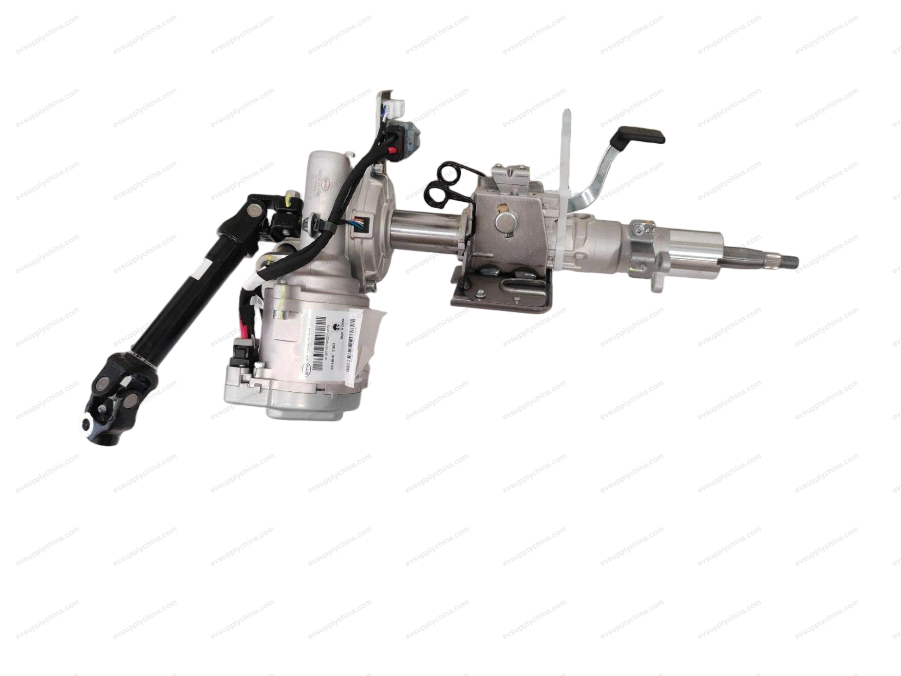 Electric power steering column and universal joint