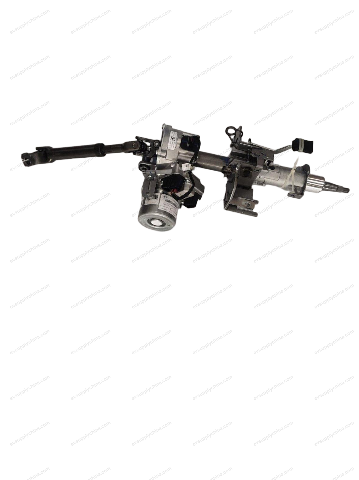 Electric power steering column and universal joint assembly