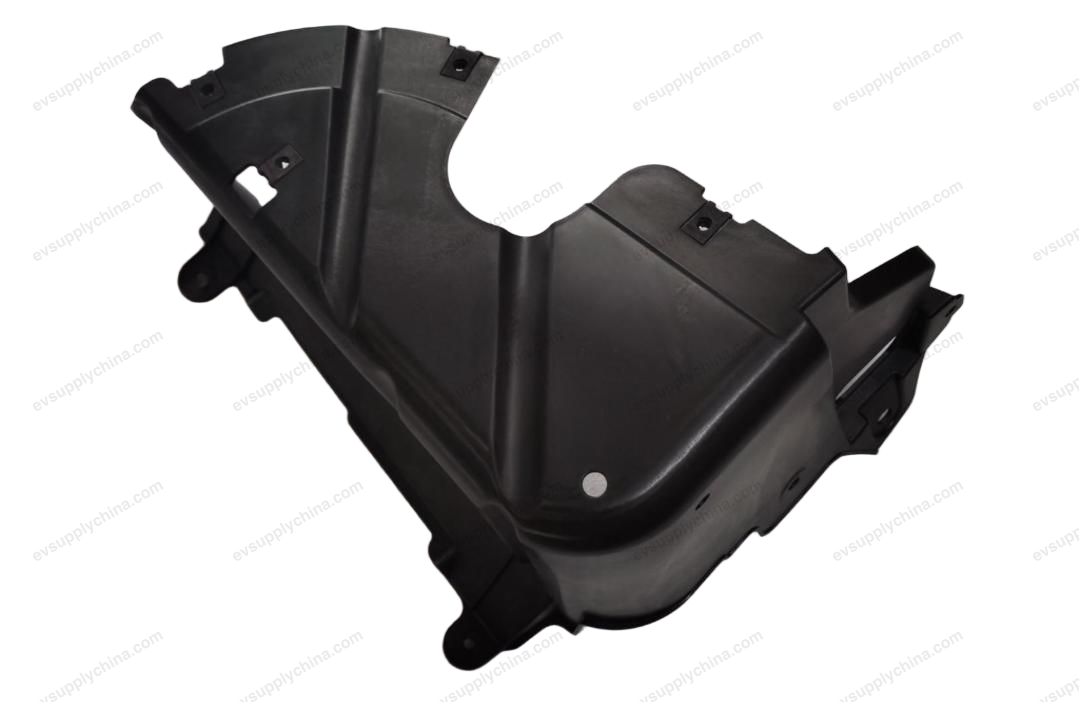 Rear bumper lower right support bracket assembly