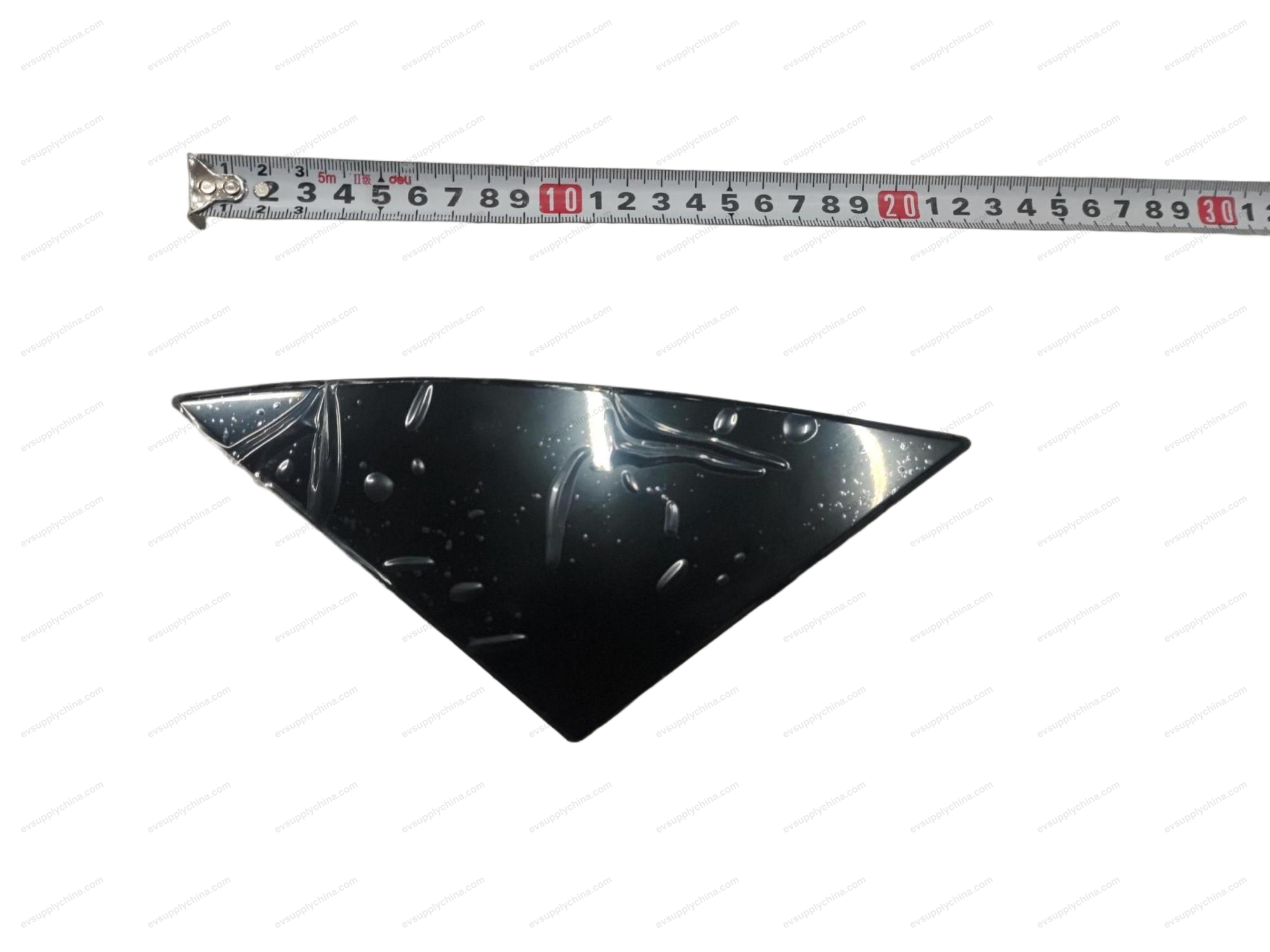 Left A-pillar exterior panel assembly