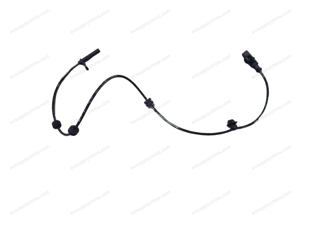 Left front wheel speed sensor and its wiring harness assembly — BYD Qin Plus EV (Gen 2)