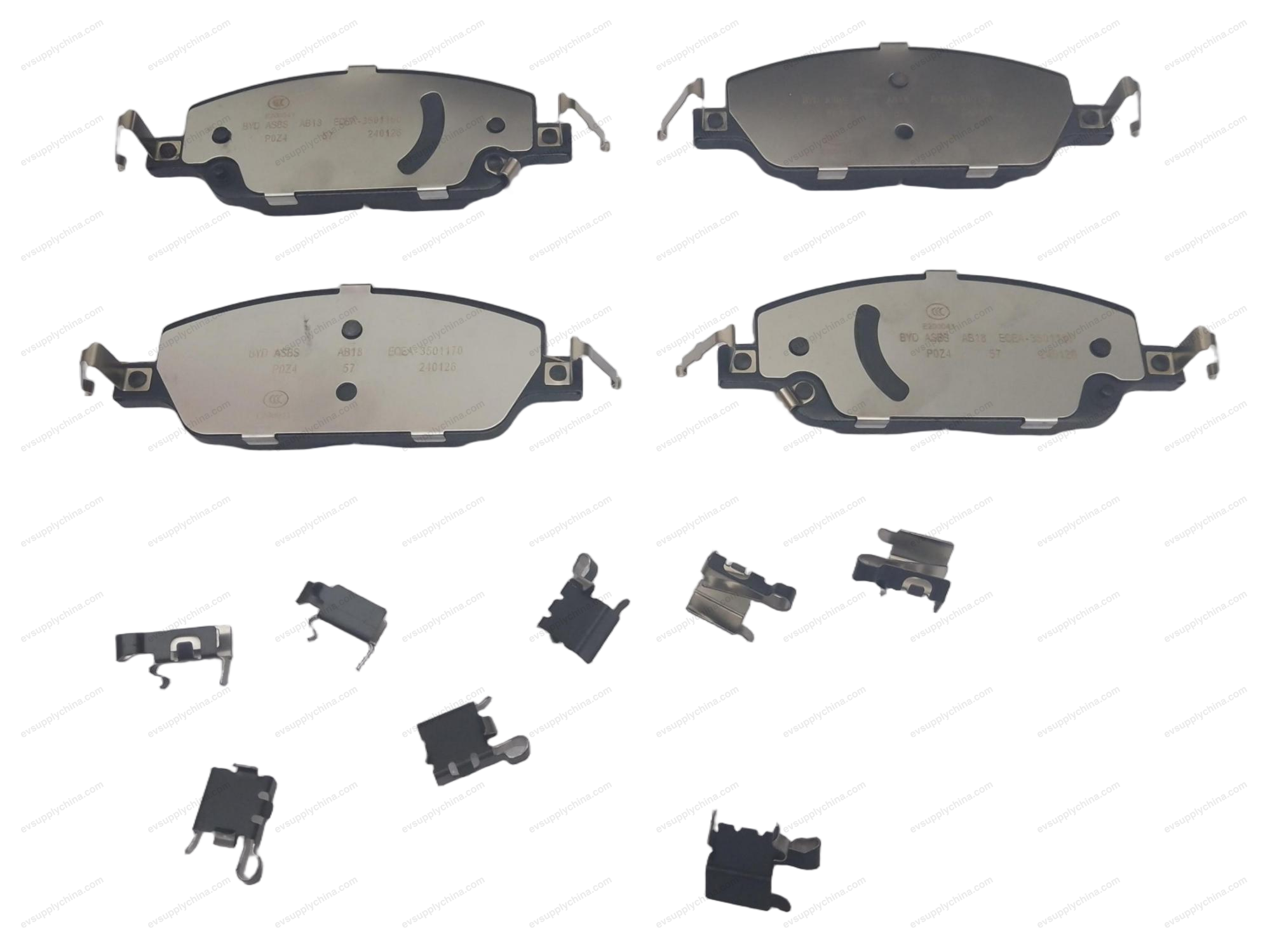 Front brake pad assembly - after-sales package — BYD Seagull