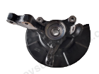 Left front steering knuckle with wheel hub assembly