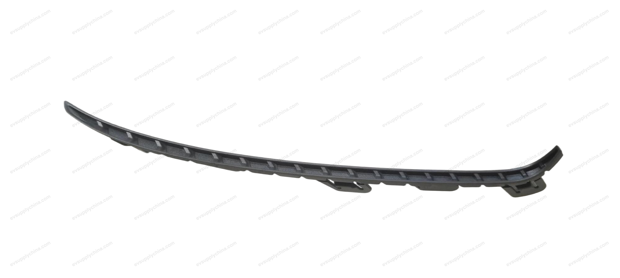Rear bumper left side air curtain trim panel