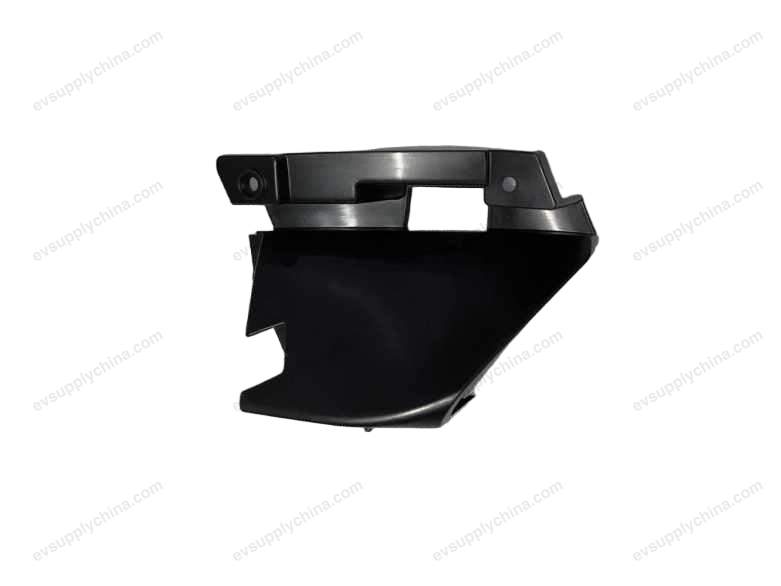Front bumper lower air intake grid left reinforcement plate