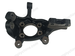 Right front steering knuckle separate assembly