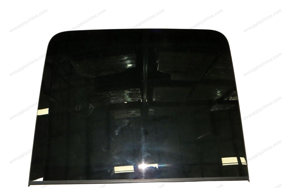 Black film on the upper part of the back door outer panel — BYD Tang EV