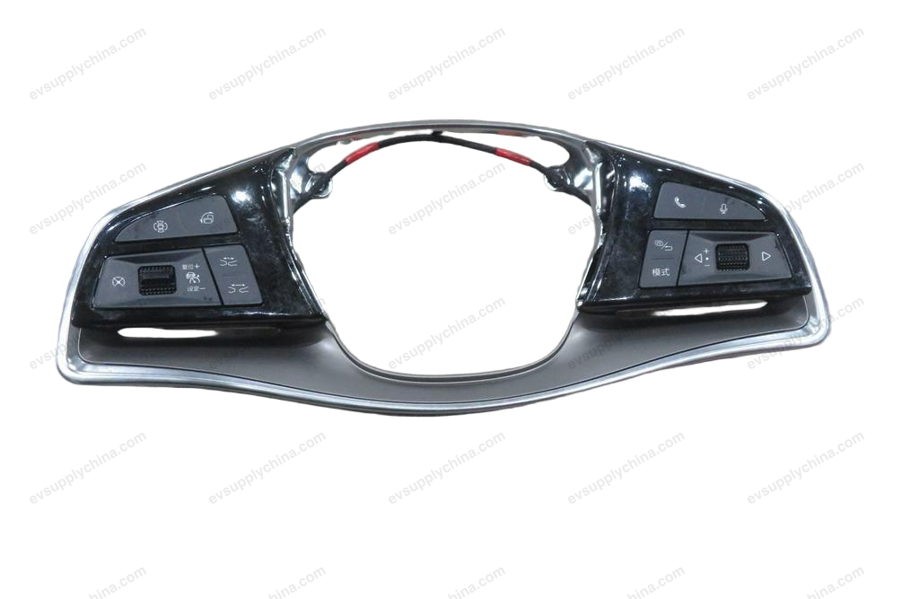 Steering wheel switch group - matte electroplating