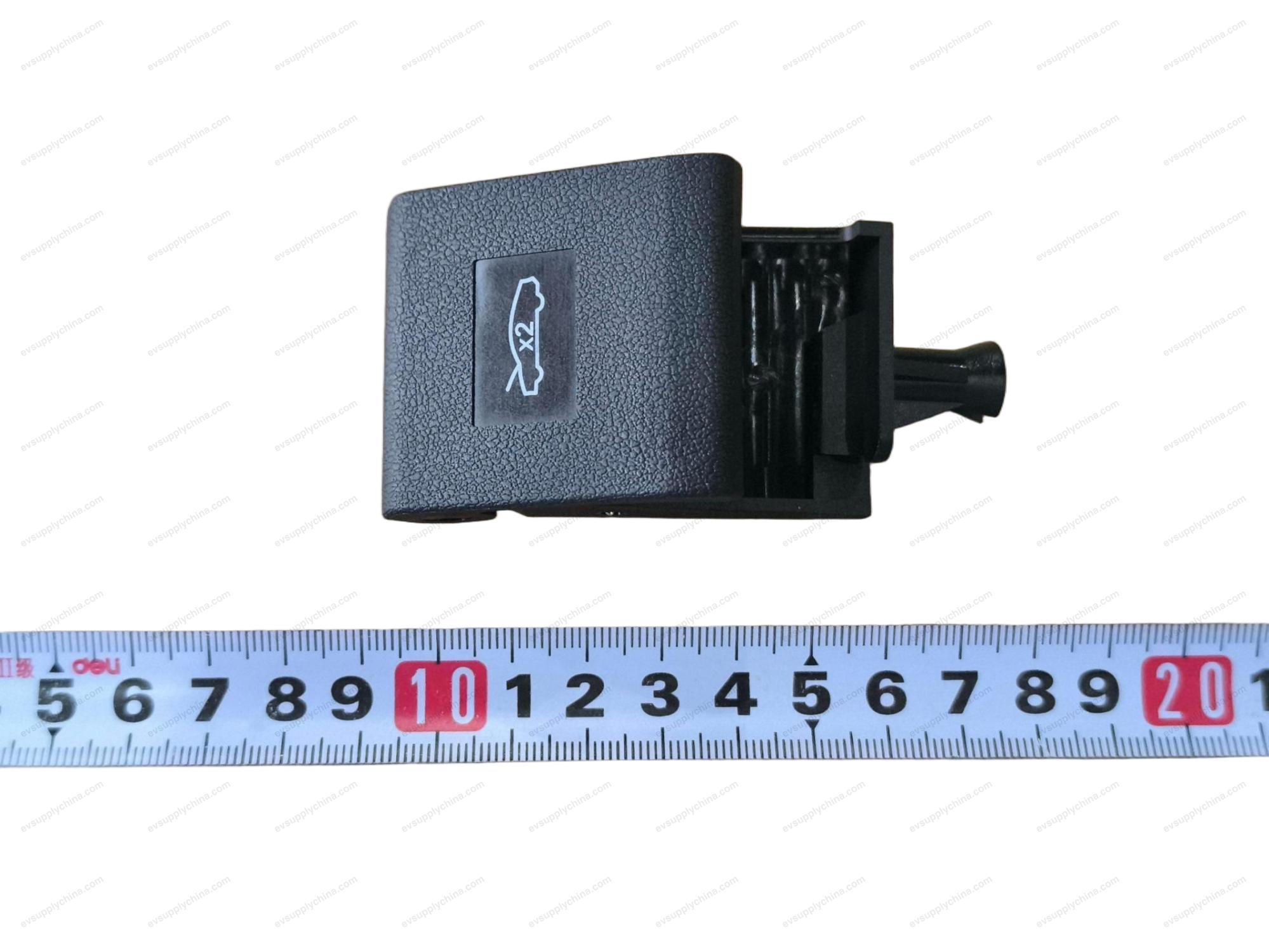 Front Hood Opening Handle Assembly - Deep Black 5 — BYD Dolphin